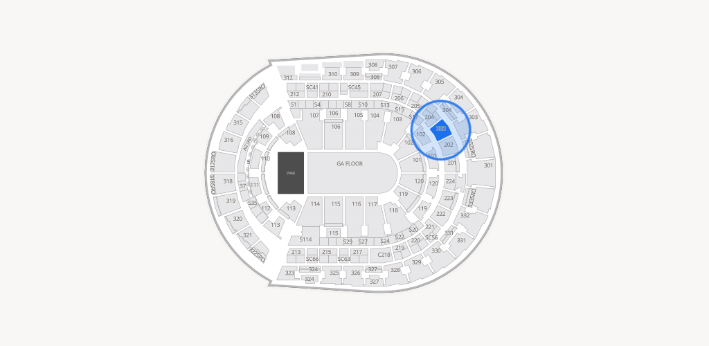 Bridgestone Arena Seating Chart