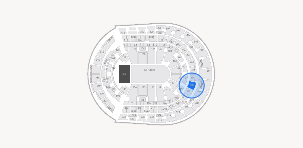 Bridgestone Arena Seating Chart