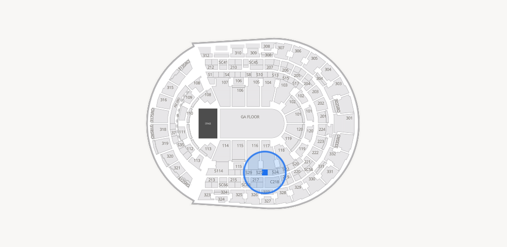 Bridgestone Arena Seating Chart