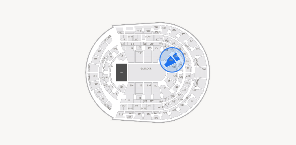 Bridgestone Arena Seating Chart