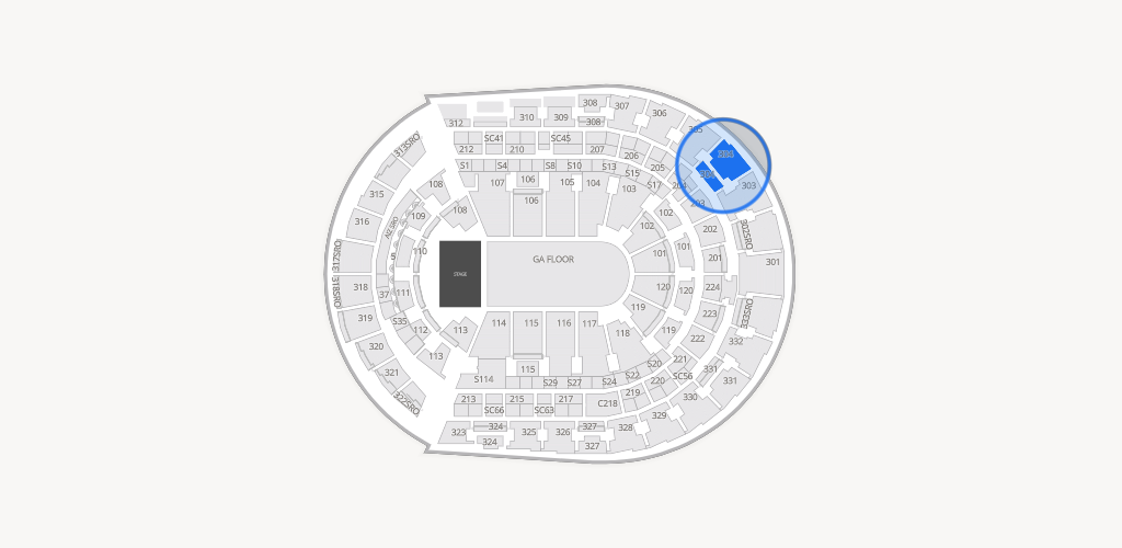 Bridgestone Arena Seating Chart