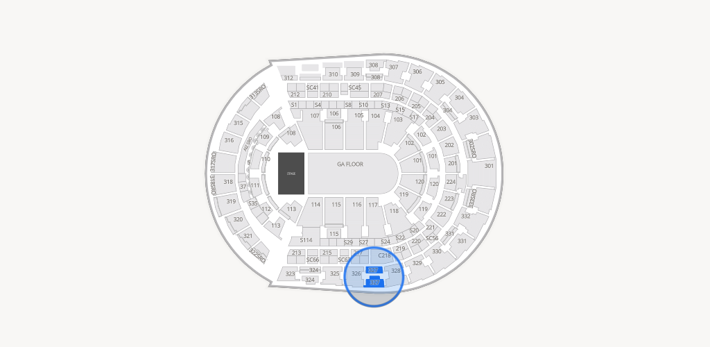 Bridgestone Arena Seating Chart