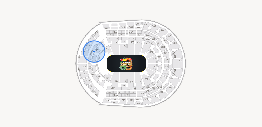 Bridgestone Arena Seating Chart