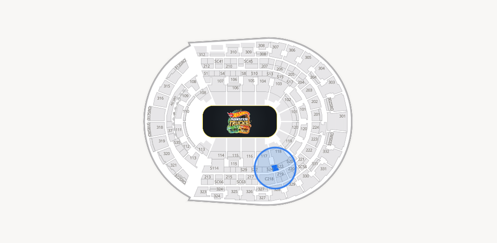 Bridgestone Arena Seating Chart