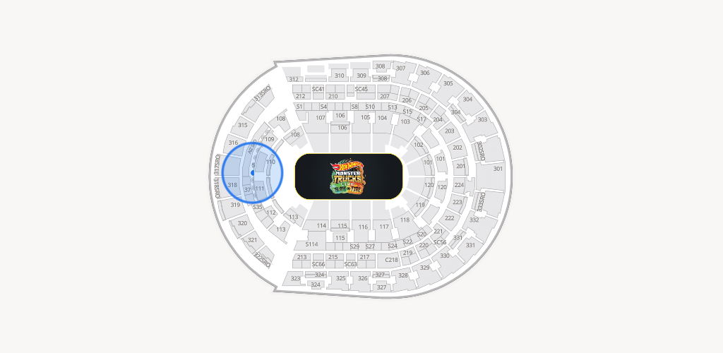 Bridgestone Arena Seating Chart