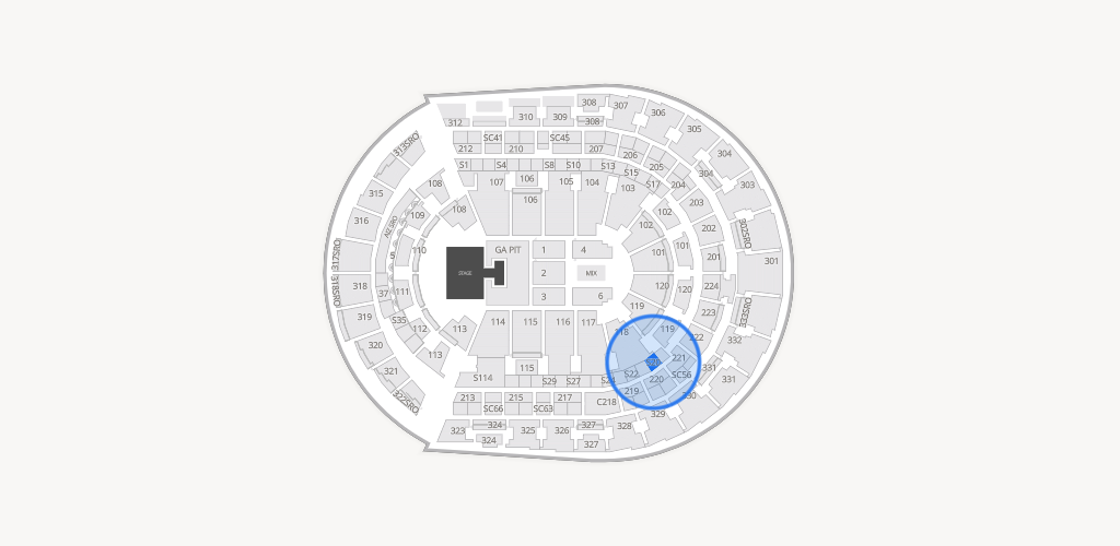 Bridgestone Arena Seating Chart