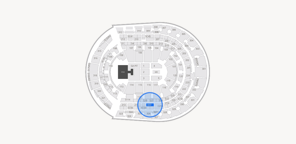 Bridgestone Arena Seating Chart
