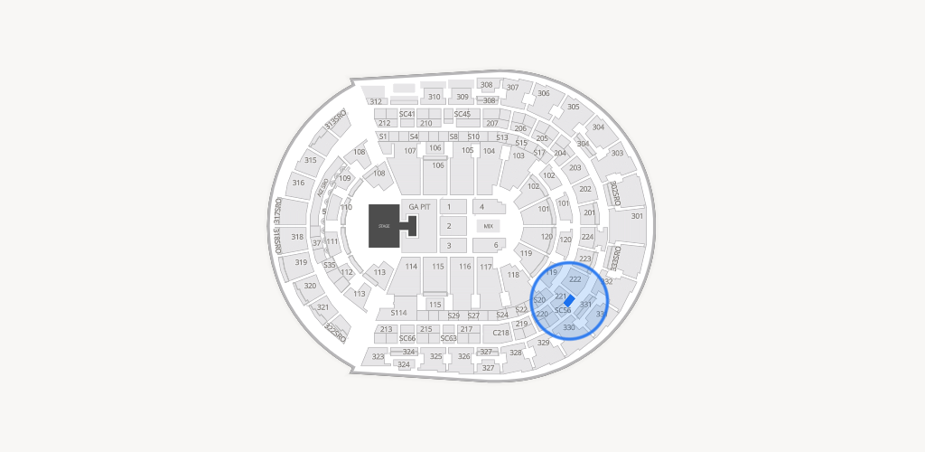 Bridgestone Arena Seating Chart