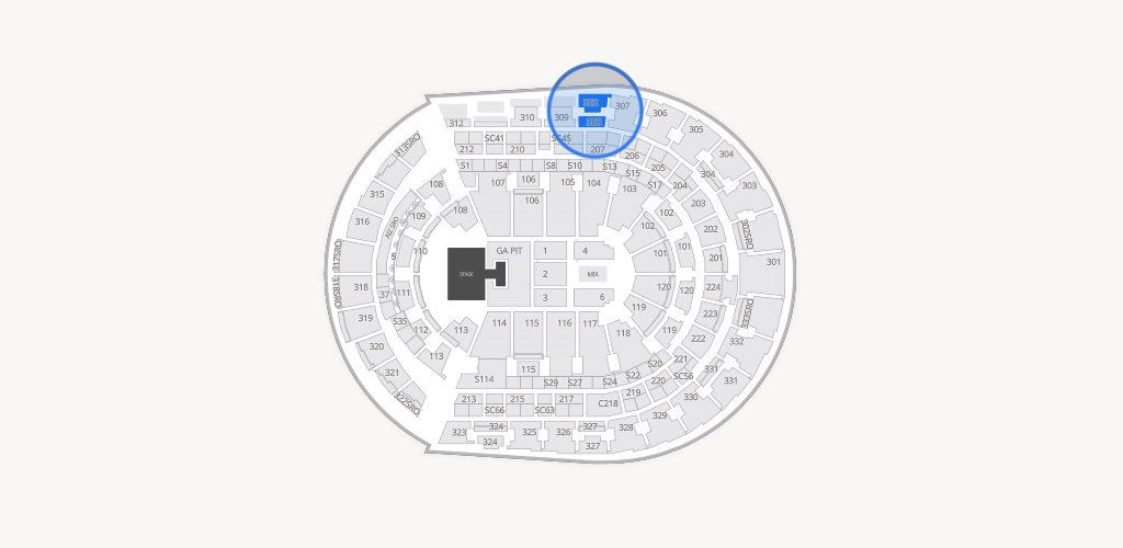 Bridgestone Arena Seating Chart