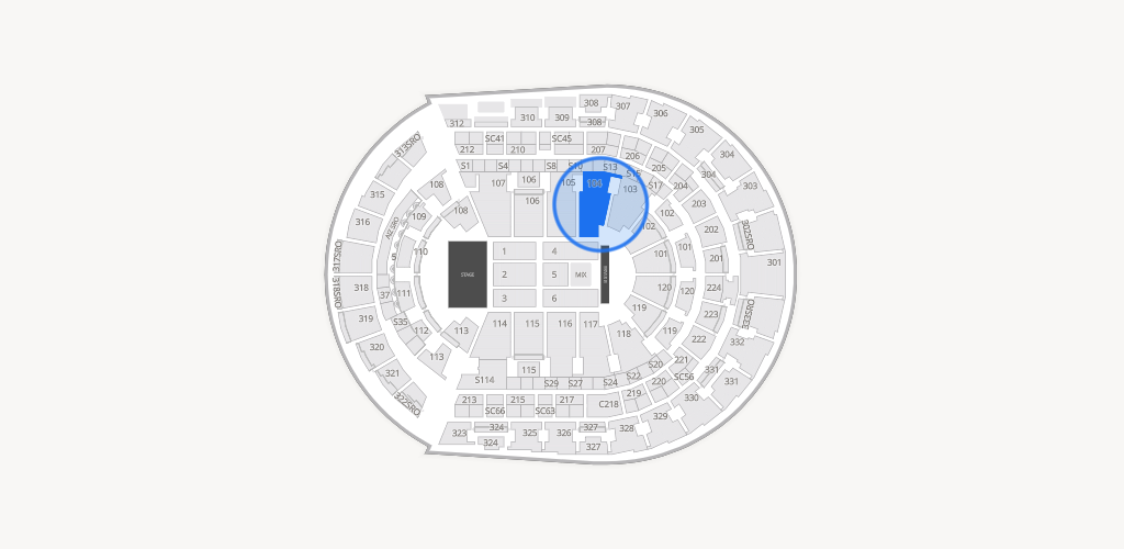 Bridgestone Arena Seating Chart