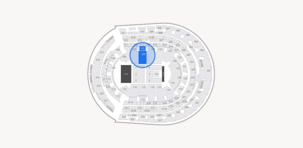 Bridgestone Arena Seating Chart