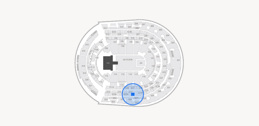 Bridgestone Arena Seating Chart