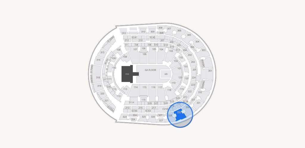 Bridgestone Arena Seating Chart