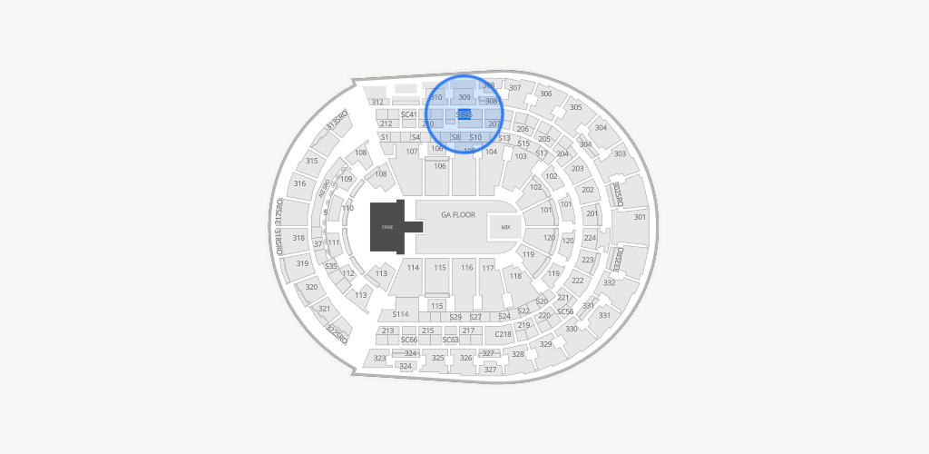 Bridgestone Arena Seating Chart
