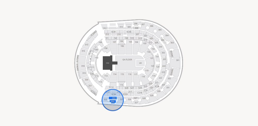 Bridgestone Arena Seating Chart