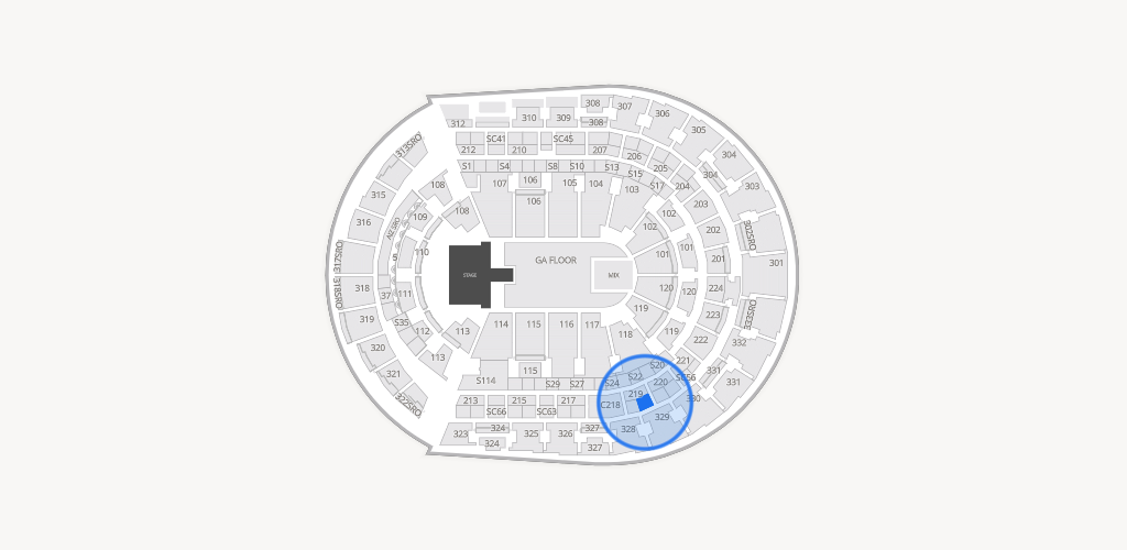 Bridgestone Arena Seating Chart