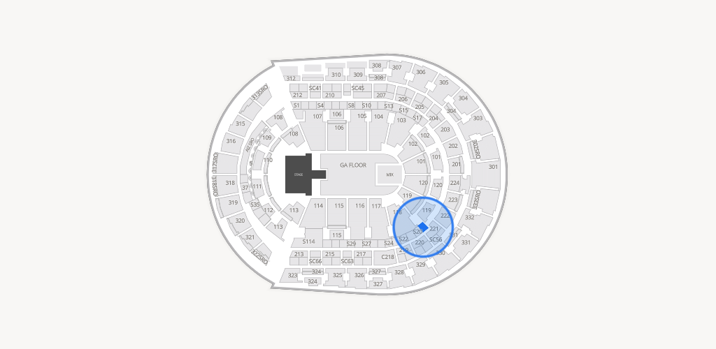 Bridgestone Arena Seating Chart