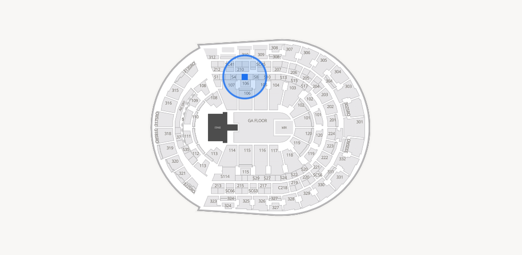 Bridgestone Arena Seating Chart