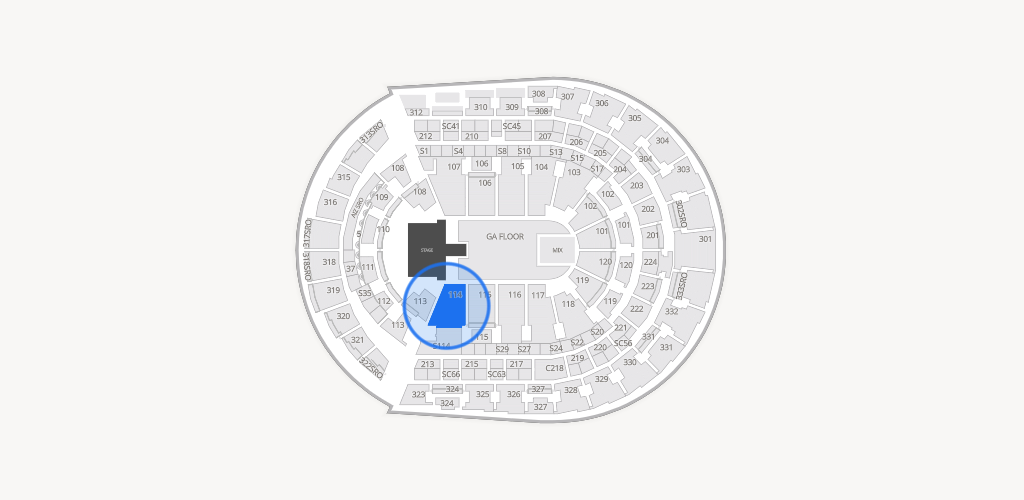 Bridgestone Arena Seating Chart
