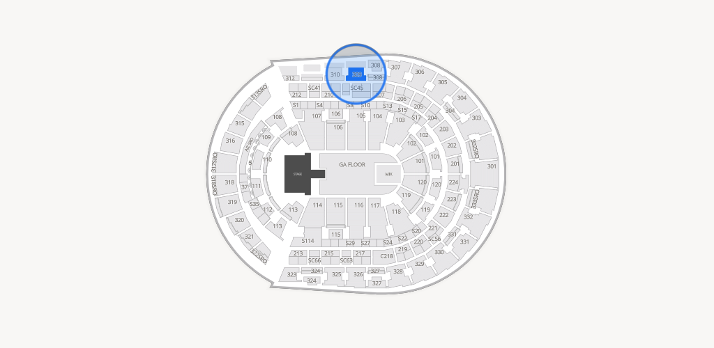 Bridgestone Arena Seating Chart