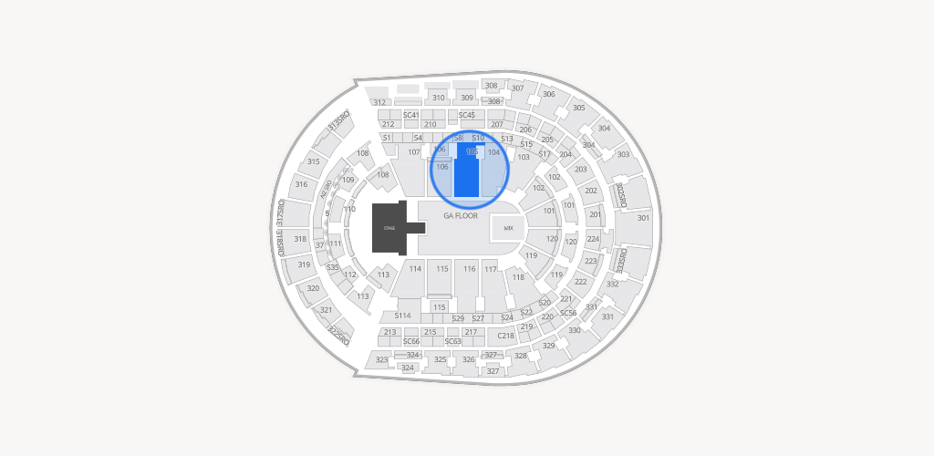Bridgestone Arena Seating Chart