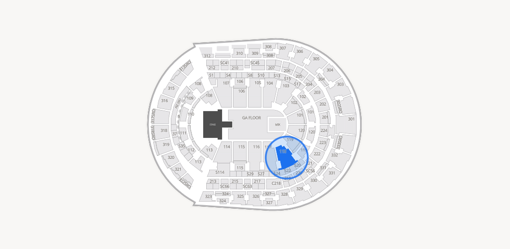 Bridgestone Arena Seating Chart