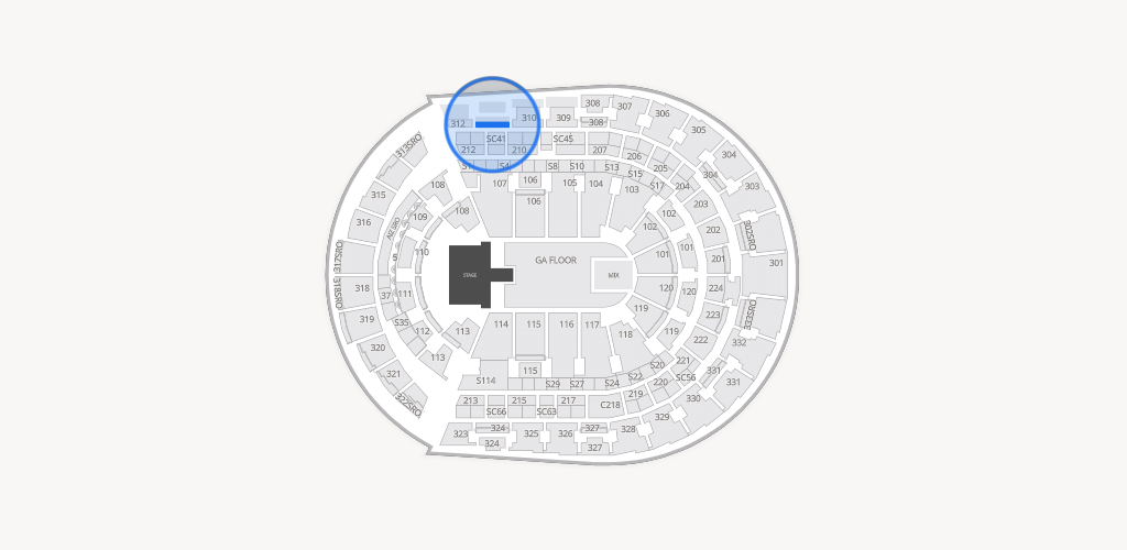 Bridgestone Arena Seating Chart