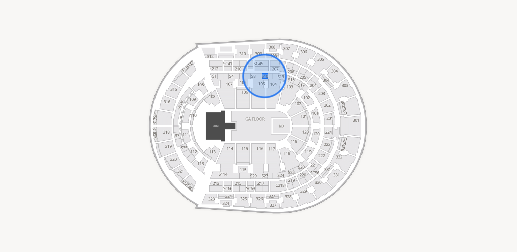 Bridgestone Arena Seating Chart