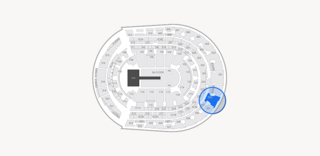 Bridgestone Arena Seating Chart