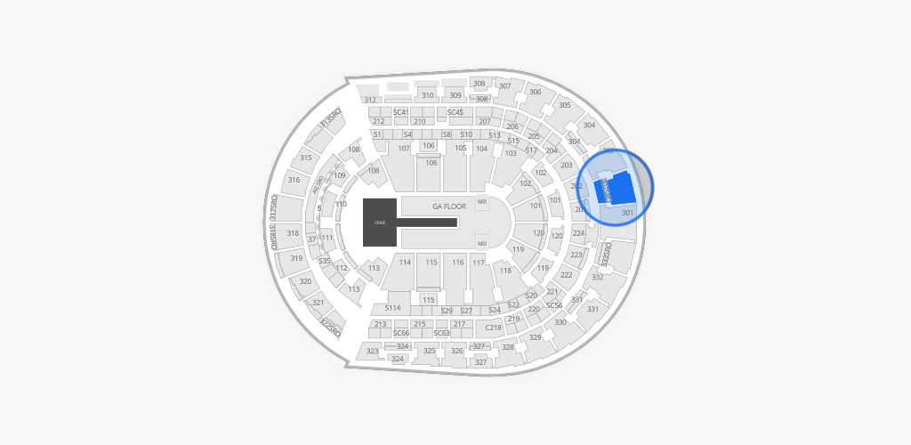 Bridgestone Arena Seating Chart
