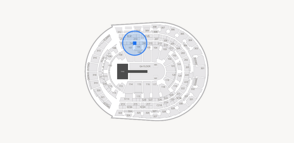 Bridgestone Arena Seating Chart