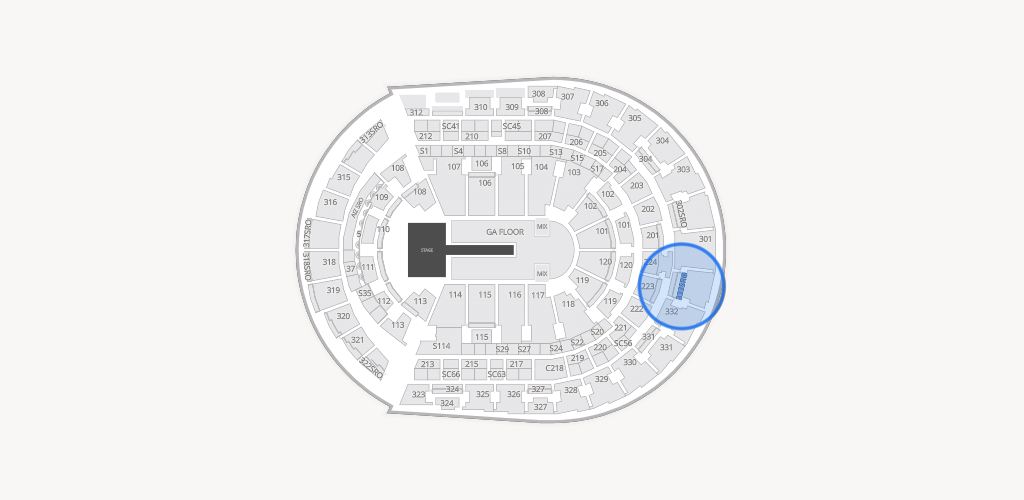 Bridgestone Arena Seating Chart