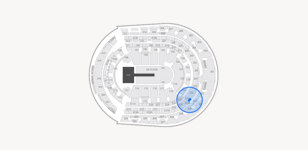 Bridgestone Arena Seating Chart