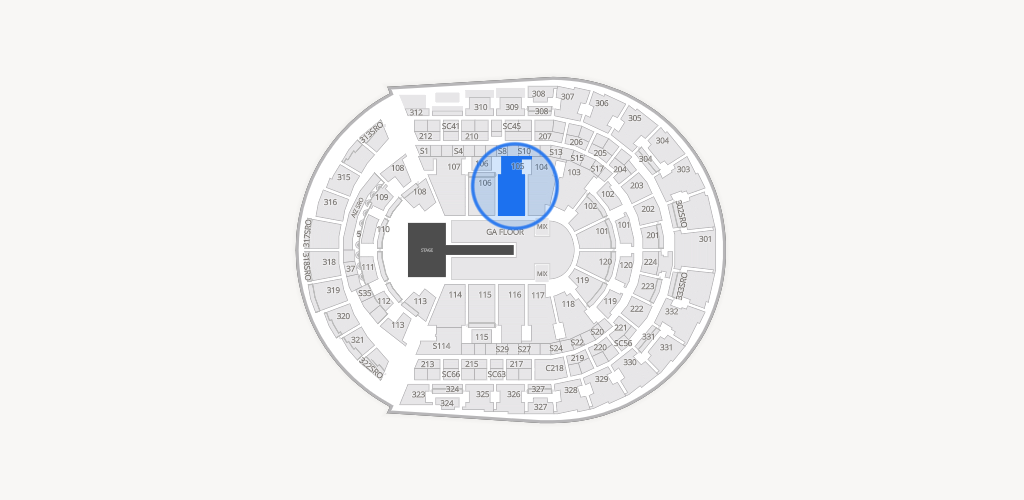 Bridgestone Arena Seating Chart