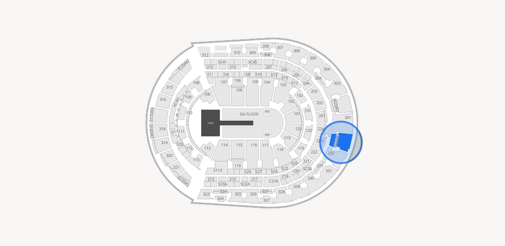 Bridgestone Arena Seating Chart