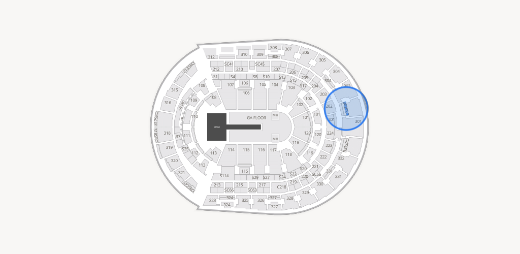 Bridgestone Arena Seating Chart