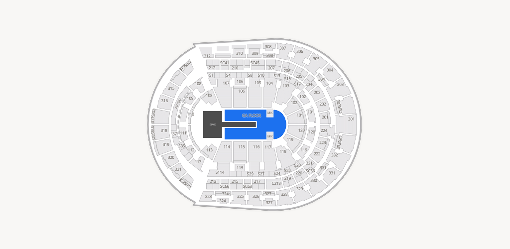 Bridgestone Arena Seating Chart