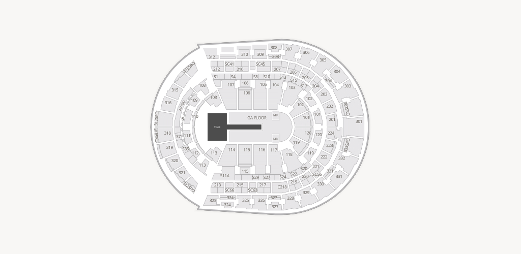 Bridgestone Arena Seating Chart