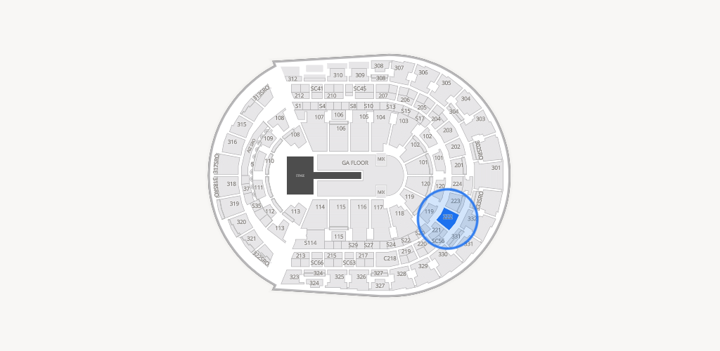 Bridgestone Arena Seating Chart