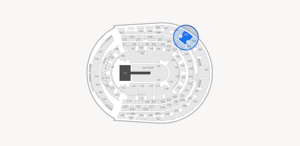 Bridgestone Arena Seating Chart