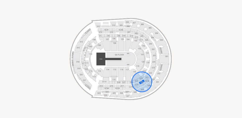 Bridgestone Arena Seating Chart