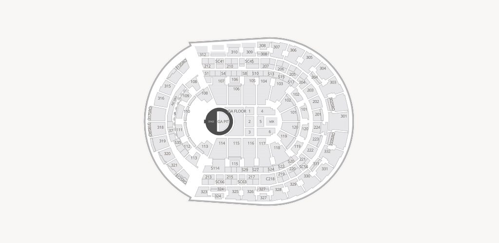 Bridgestone Arena Seating Chart