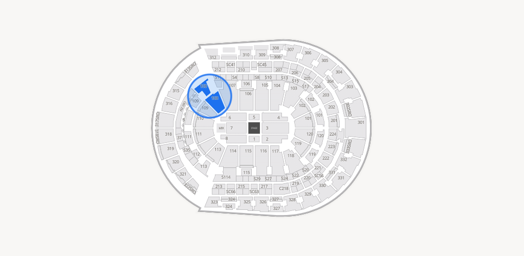 Bridgestone Arena Seating Chart