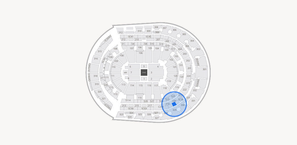 Bridgestone Arena Seating Chart