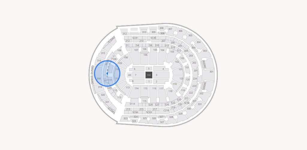 Bridgestone Arena Seating Chart