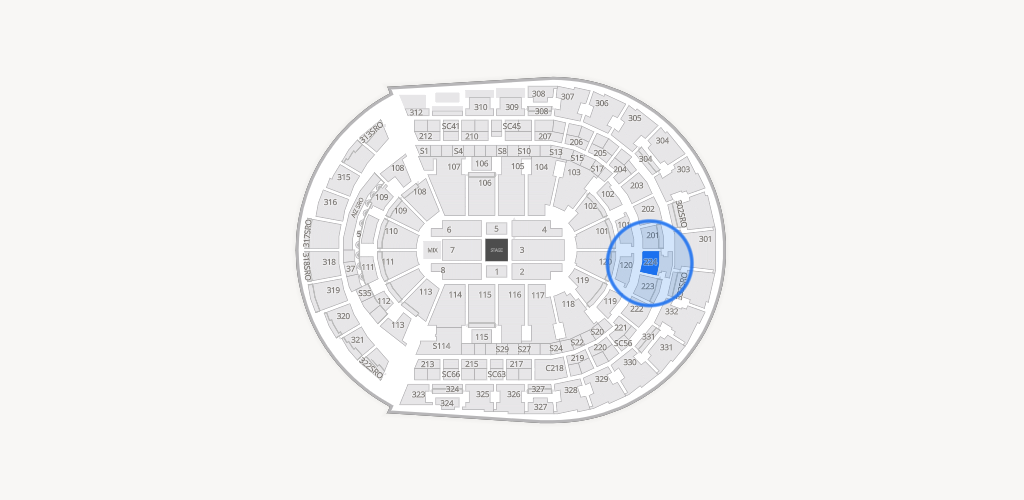 Bridgestone Arena Seating Chart