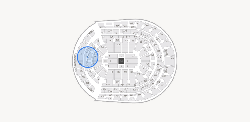 Bridgestone Arena Seating Chart