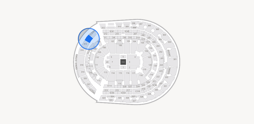 Bridgestone Arena Seating Chart