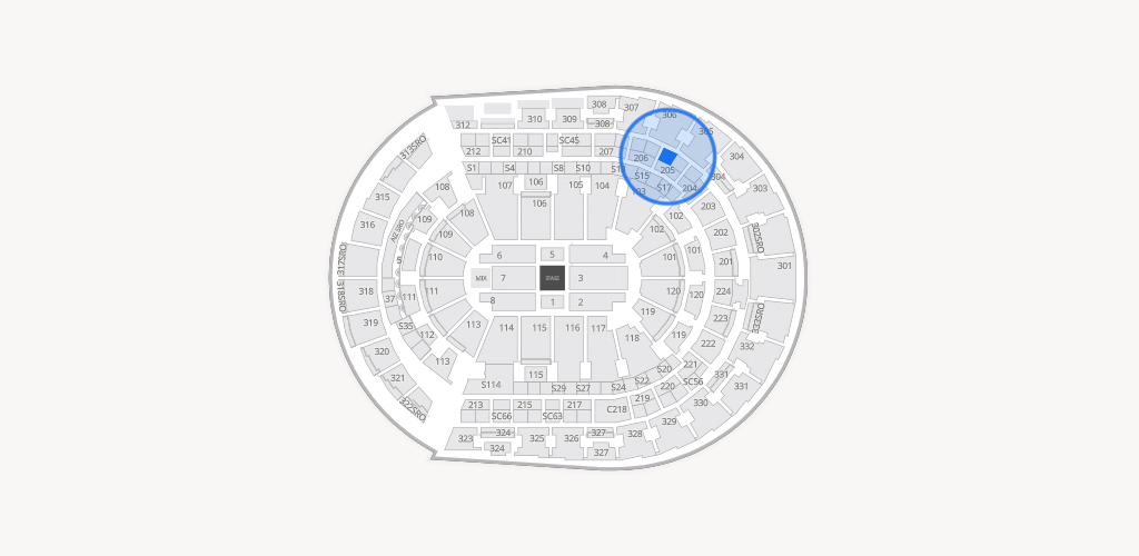 Bridgestone Arena Seating Chart