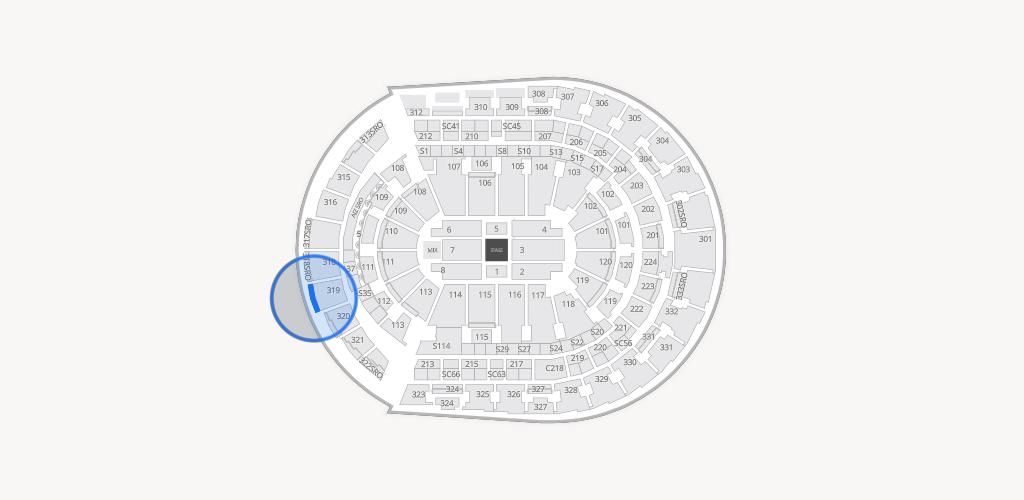 Bridgestone Arena Seating Chart
